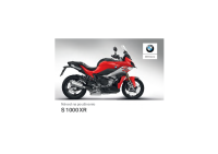 BMW S1000XR - Navod na pouzivanie SK 20191